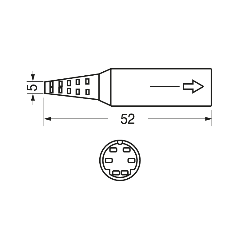 ELCART DISTRIBUTION - 1SNK805152R0000 MORS.ZD2.5-22-PE