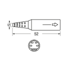 ELCART DISTRIBUTION - 1SNK805152R0000 MORS.ZD2.5-22-PE