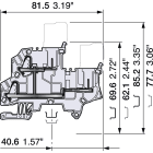 ELCART DISTRIBUTION - 1SNK805250R0000 MORS.ZDK2.5-D1-PE