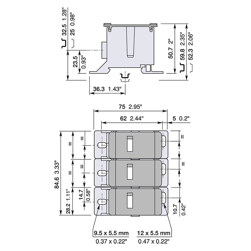 ELCART DISTRIBUTION - 1SNL312530R0000 MOR.RIP.DBL125-3