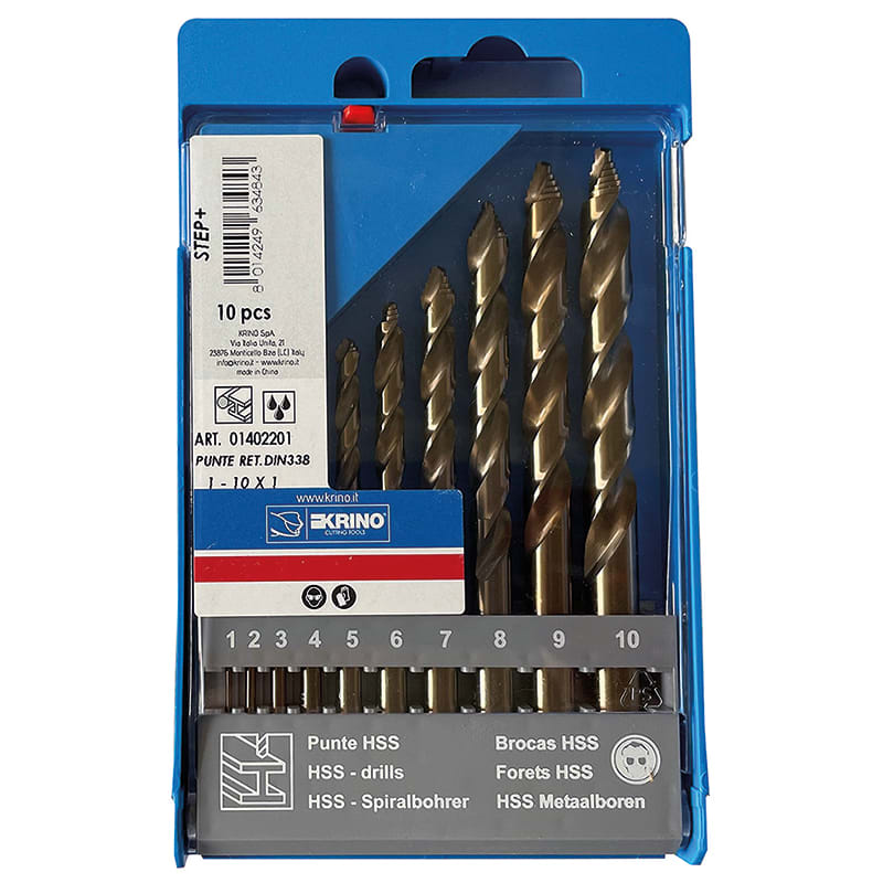 ELCART DISTRIBUTION - ASS.10 PUNTE RETT. STEP+ 1-10