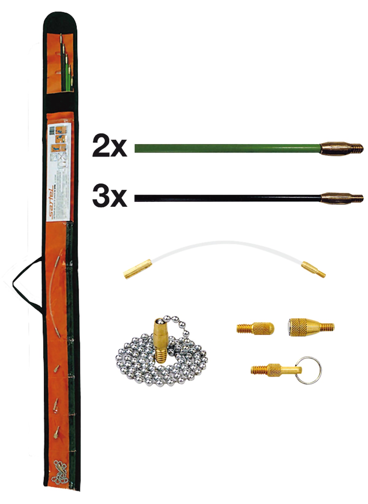 ELCART DISTRIBUTION - KIT ASTE A SPINTA PER POSA CAVI