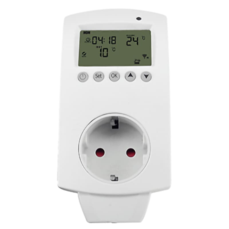 ELCART DISTRIBUTION - CRONOTERM.WIFI SPINA SCHUKO TUYA