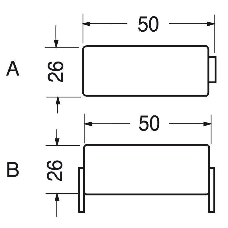 ELCART DISTRIBUTION - NI-CD 1/2 TORCIA 1,2V 2500MA C.TE