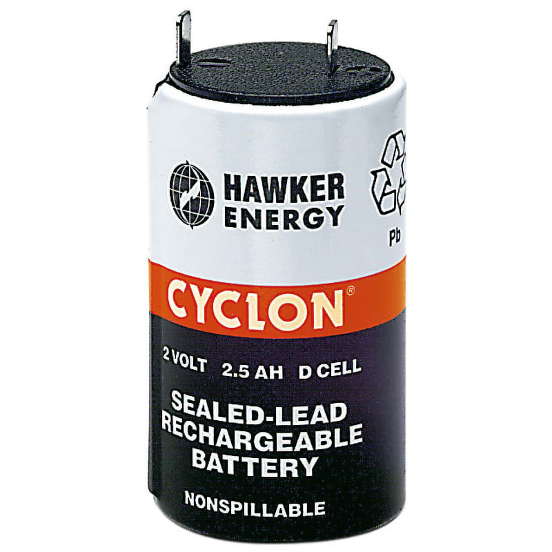 ELCART DISTRIBUTION - ACCUM.CILINDR. AL PIOMBO 2V 2,5AH