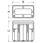 ELCART DISTRIBUTION - ACCUM.MONOBLOC.AL PIOMBO 4V 8,0AH