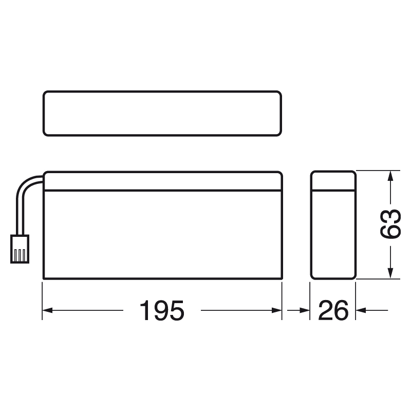ELCART DISTRIBUTION - BATTERIA RIC.PIOMBO  6V  4,0 AH