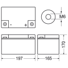 ELCART DISTRIBUTION - BATTERIA RIC.PIOMBO 12V 40 AH