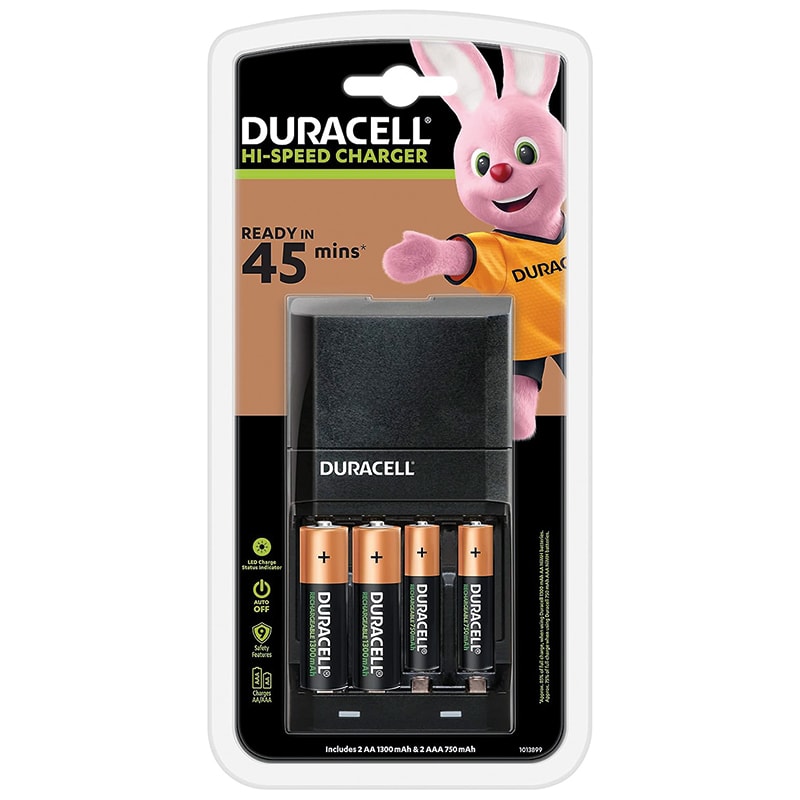 ELCART DISTRIBUTION - CARICABATTERIE  AA / AAA DURACELL