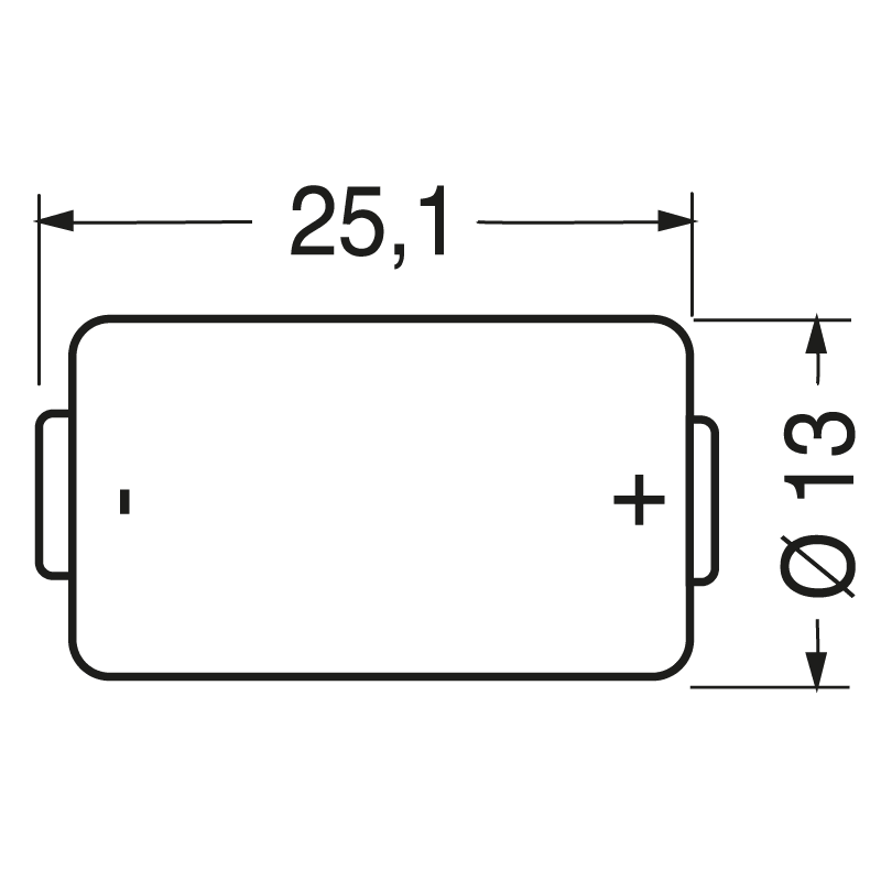 ELCART DISTRIBUTION - PILA LITIO 6V 160 MAH