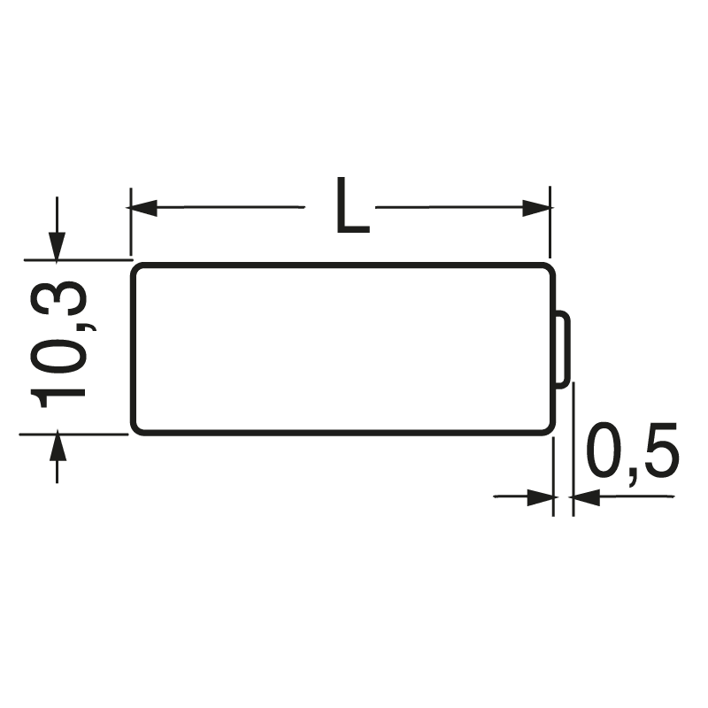 ELCART DISTRIBUTION - PILA ALCALINA X TELECOM. 6V 33MAH 302290000
