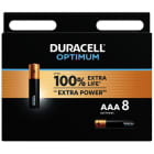 ELCART DISTRIBUTION - 8 PZ PILE AAA DURACELL OPTIMUM