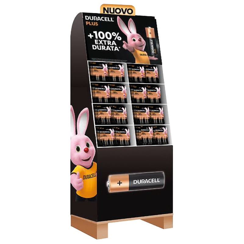 DURACELL - EXPO 70 BL.AA+50 BL.AAA DURACELL