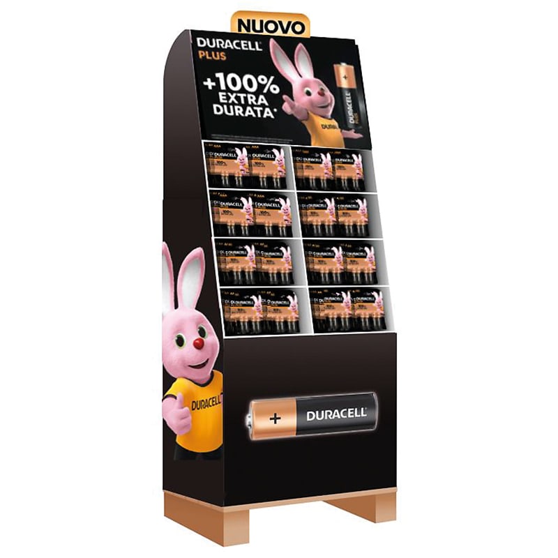 ELCART DISTRIBUTION - EXPO 120 BL.AA+80 BL.AAA DURACELL