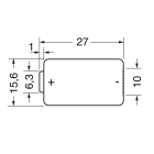ELCART DISTRIBUTION - PILA LITIO 3V PANASONIC CR2 BL2 303130200