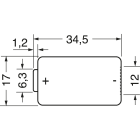 ELCART DISTRIBUTION - PILA LITIO 3V PANASONIC CR123 BK