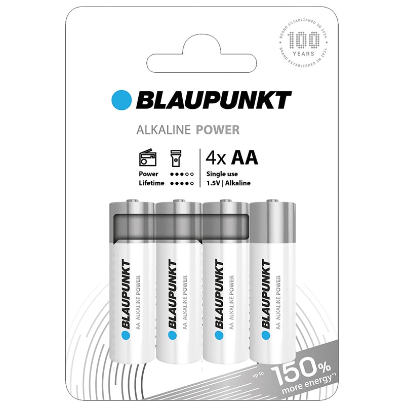 ELCART DISTRIBUTION - PILA  AA BLAUPUNKT ALK.POWER BL.4