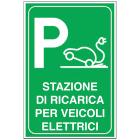 ELCART DISTRIBUTION - CARTELLO STAZIONE RICAR. VEICOLI