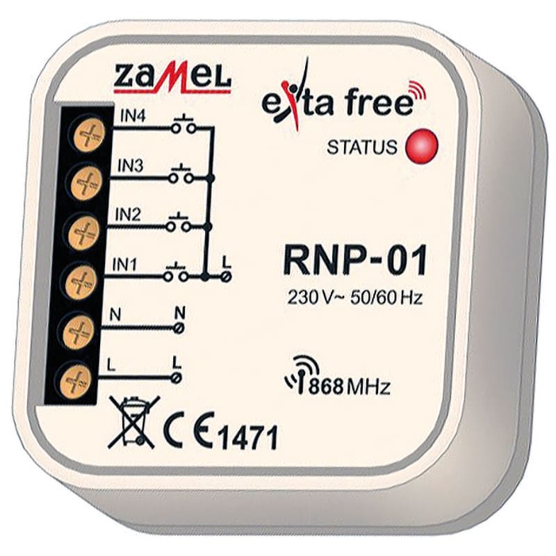 ELCART DISTRIBUTION - TRASM.4 CH INSCATOLATO AL.220VL 360020200