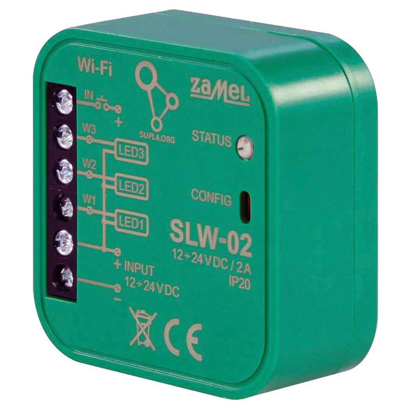 ELCART DISTRIBUTION - RICEVITORE SISTEMA SUPLA 3CH LED