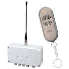 ELCART DISTRIBUTION - KIT RICEV.RADIO + TELECOMANDO 4CH