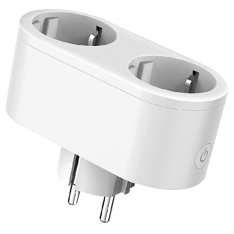 ELCART DISTRIBUTION - PRESA DOMOTICA 2POSTI SCHUKO TUYA