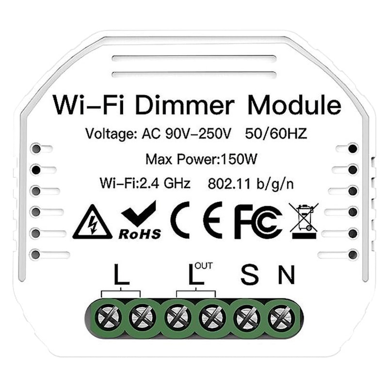 ELCART DISTRIBUTION - RELE' CONTROLLO LUCI TUYA DIMMER