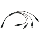 ELCART DISTRIBUTION - CAVO ALIMENTAZIONE 4VIE PER CCTV