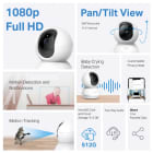 TP-LINK - TELEC. WIFI PTZ FULLHD DA INTERNO