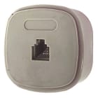 ELCART DISTRIBUTION - PRESA TELEF.MODUL.6P4C DA INCASSO