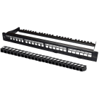 WP - PATCH PANEL 24P.+24KEYSTONE CAT.6