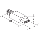 ELCART DISTRIBUTION - SPINA USB 3.1 TIPO C A SALDARE