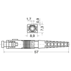 ELCART DISTRIBUTION - SPINE FIBRA OTTICA SC DUPLEX
