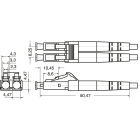 ELCART DISTRIBUTION - SPINA FIBRA OTTICA LC DUPLEX