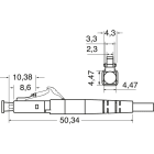 ELCART DISTRIBUTION - SPINA FIBRA OTTICA LC SIMPLEX