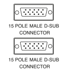 ELCART DISTRIBUTION - CAVO COLL.15HD/15HD PIN M/M 20MT