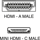 ELCART DISTRIBUTION - CAVO HDMI-A / MINI HDMI 1,5MT