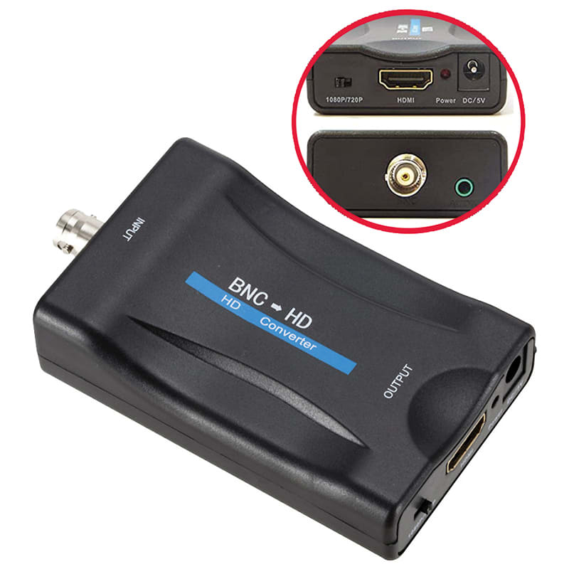 ELCART DISTRIBUTION - CONVERTER DA BNC A 1080P HDMI