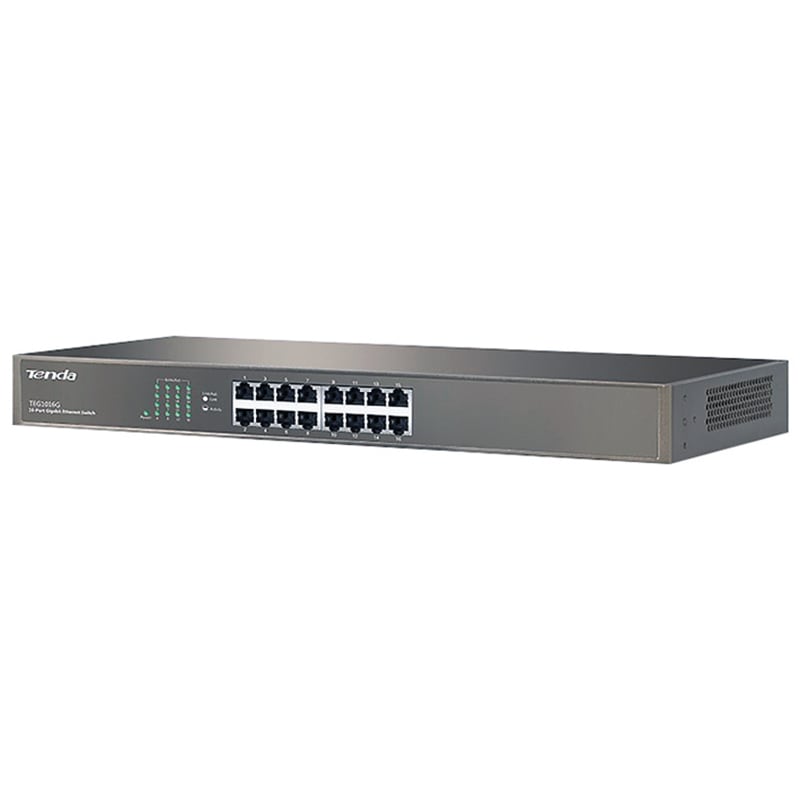 TENDA - SWITCH GIGABIT 16PORTE TEG1016G TENDA