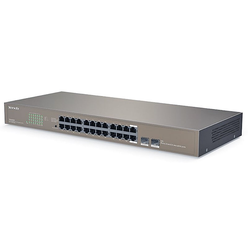 TENDA - SWITCH GIGABIT 24P+2SFP TEG1024F TENDA