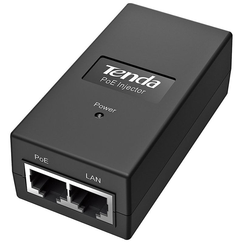 TENDA - INIETTORE POE 10/100M 48V POE15F TENDA