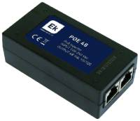 ELCART DISTRIBUTION - INIETTORE POE GIGABIT 48VDC