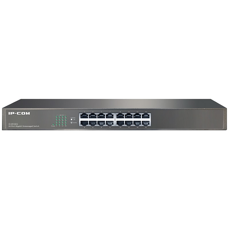 TENDA - SWITCH GIGABIT 16PORTE RACK 19 IP-COM