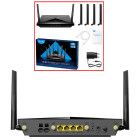 CUDY - WIFI6 ROUTER 5G DUALBAND DUAL SIM