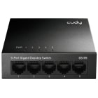 CUDY - SWITCH GIGABIT 5PORTE DESK METAL