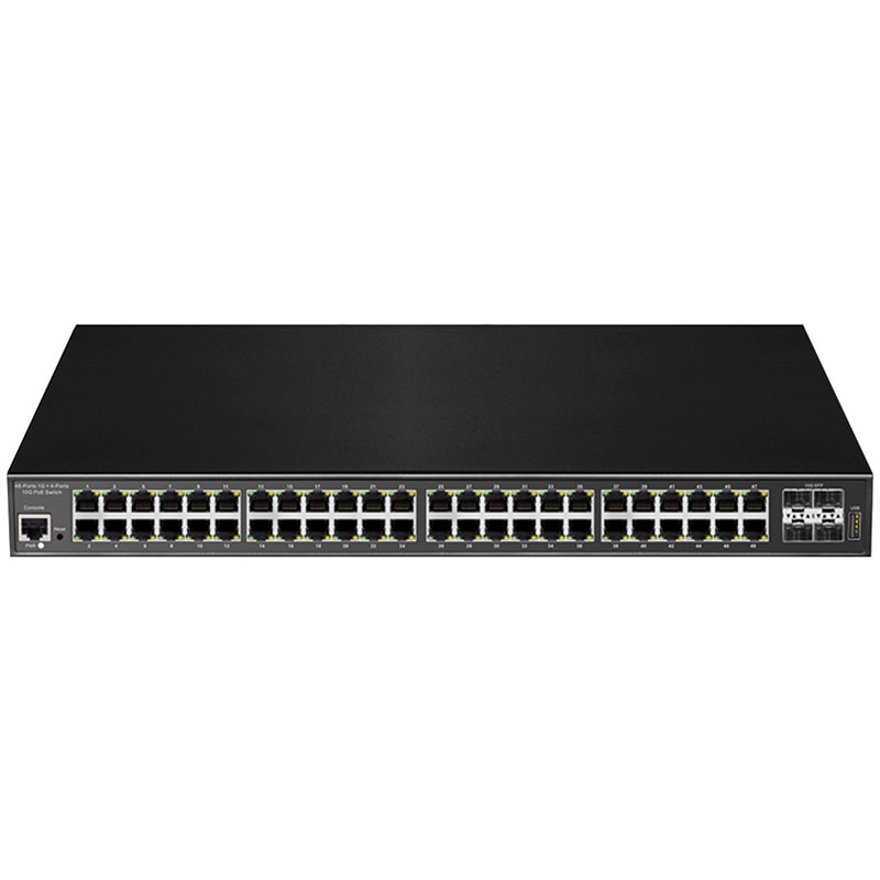 CUDY - SWITCH GIGABIT L2 POE 48P+4SFP