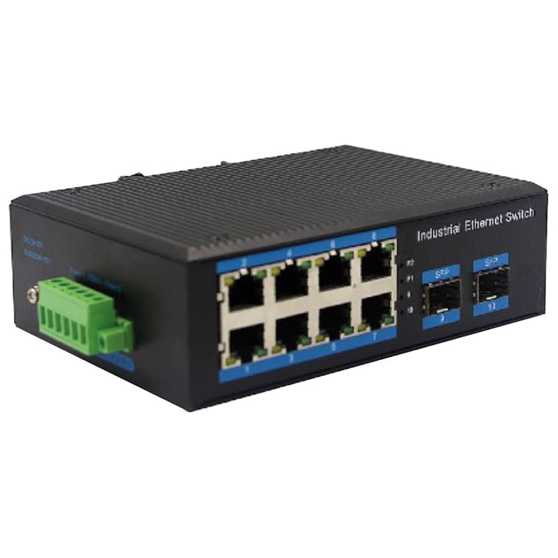 CUDY - SWITCH INDUSTRIALE 8P GIGA POE