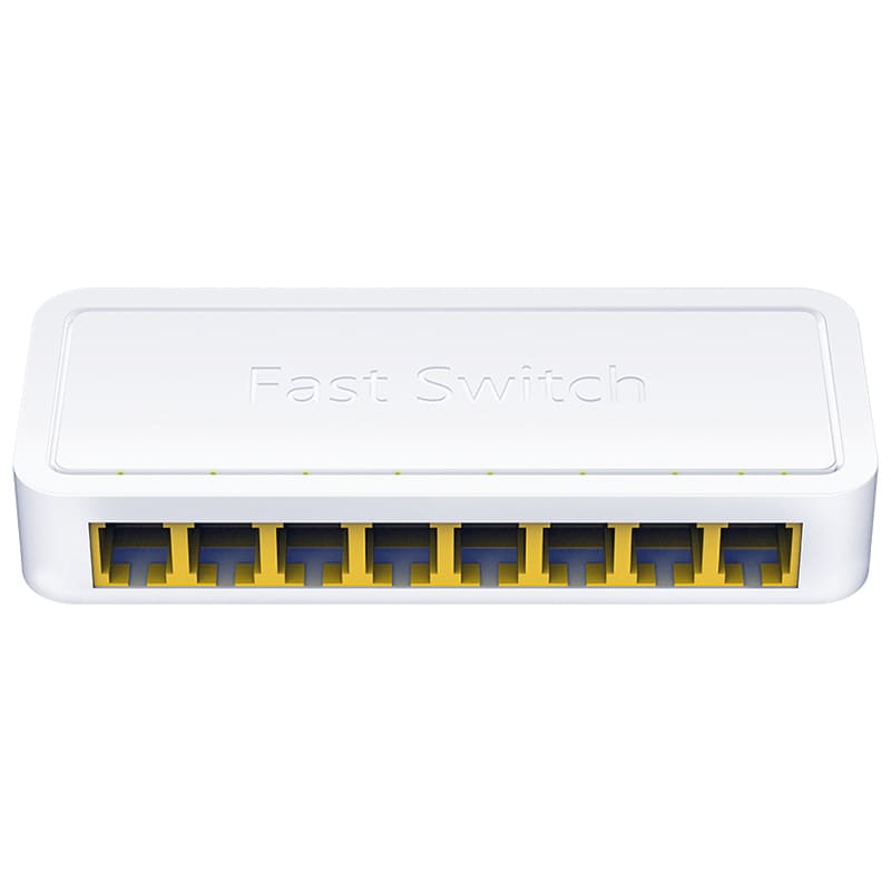 CUDY - SWITCH 10/100 8PORTE DESK