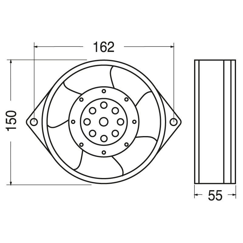 ELCART DISTRIBUTION - FP-108C/AC230 S1BW 16215055