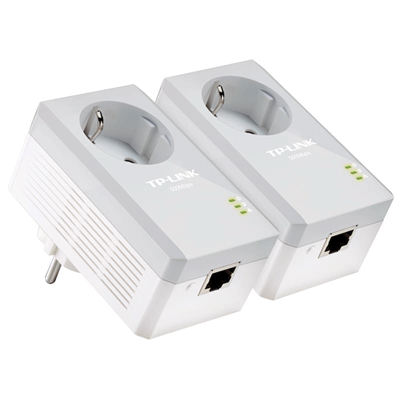 TP-LINK - AV600 KIT POWERLINE CON PRESA